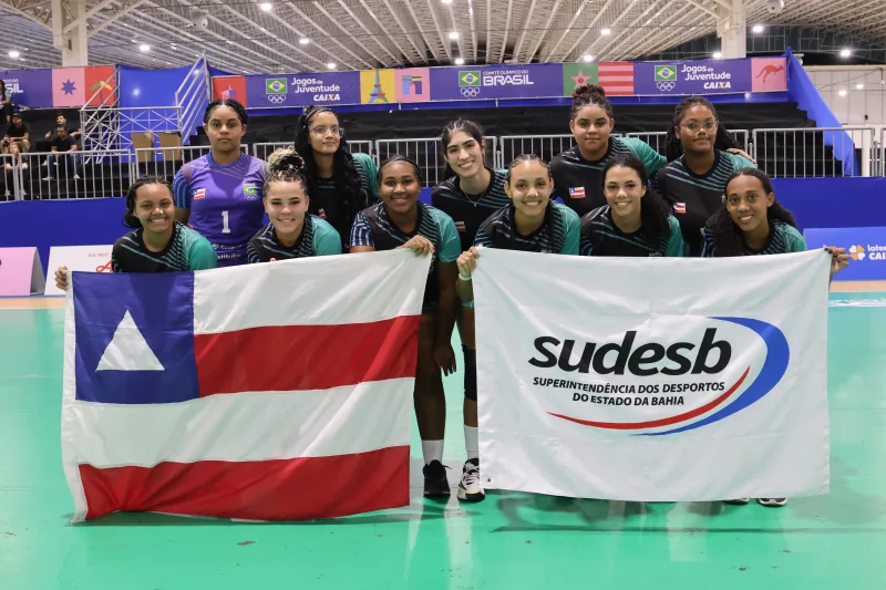 Alunos dos colégios estaduais de Teixeira de Freitas e  Nova Viçosa estreiam no handebol e voleibol dos Jogos da Juventude 2024 em João Pessoa/PB