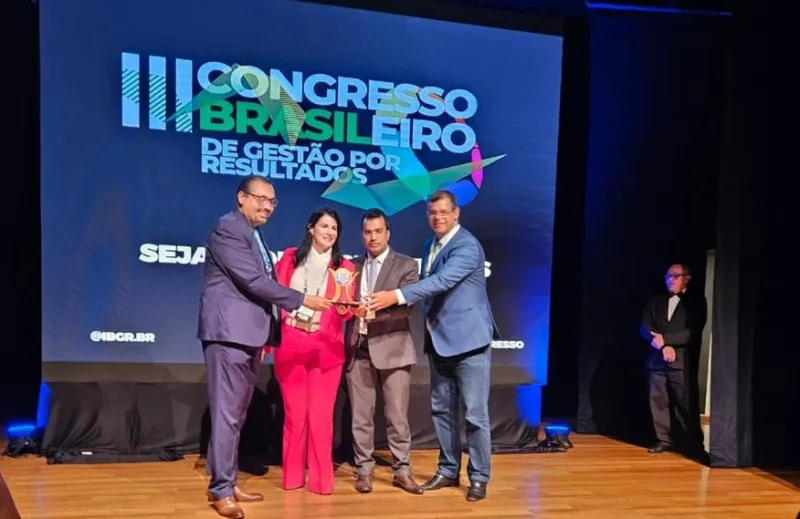 Prefeita Luciana Machado de Nova Viçosa recebe prêmio nacional de Melhor Gestão por Resultados pelo segundo ano consecutivo