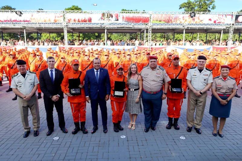 Forças de Segurança ganham reforço de mais 328 novos bombeiros militar 