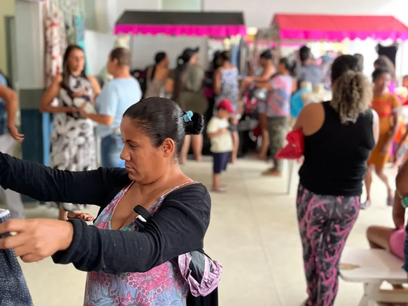 Bazar Solidário em Medeiros Neto: Uma Ação de amor e solidariedade para as famílias do CRAS 