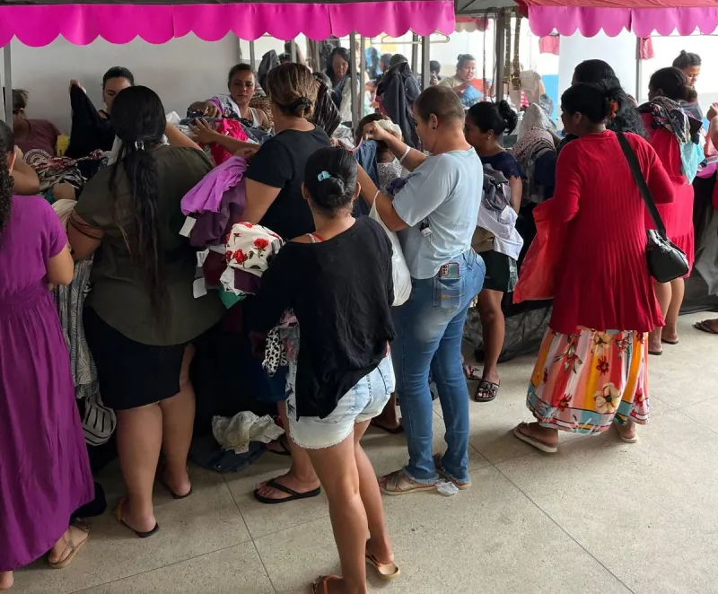 Bazar Solidário em Medeiros Neto: Uma Ação de amor e solidariedade para as famílias do CRAS 