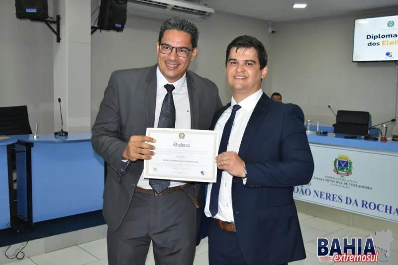 Bentivi é diplomado prefeito de Itanhém pela terceira vez