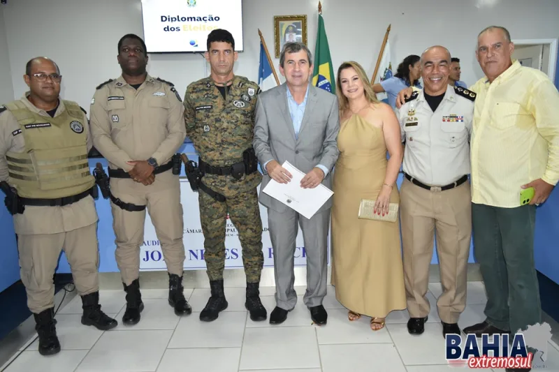 Bentivi é diplomado prefeito de Itanhém pela terceira vez