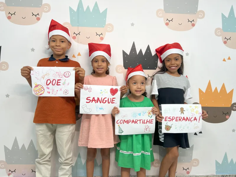 Campanha de Natal da Hemoba incentiva a doação para reforçar o estoque de sangue