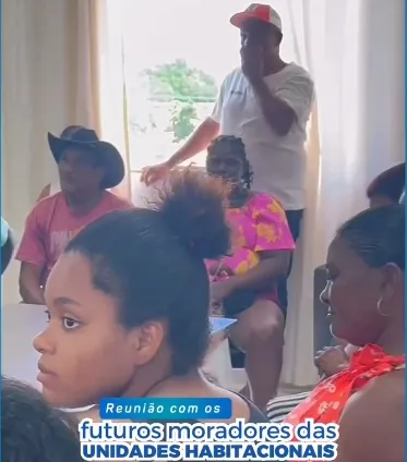 Prefeitura de Ibirapuã faz reunião com os futuros moradores das novas unidades habitacionais