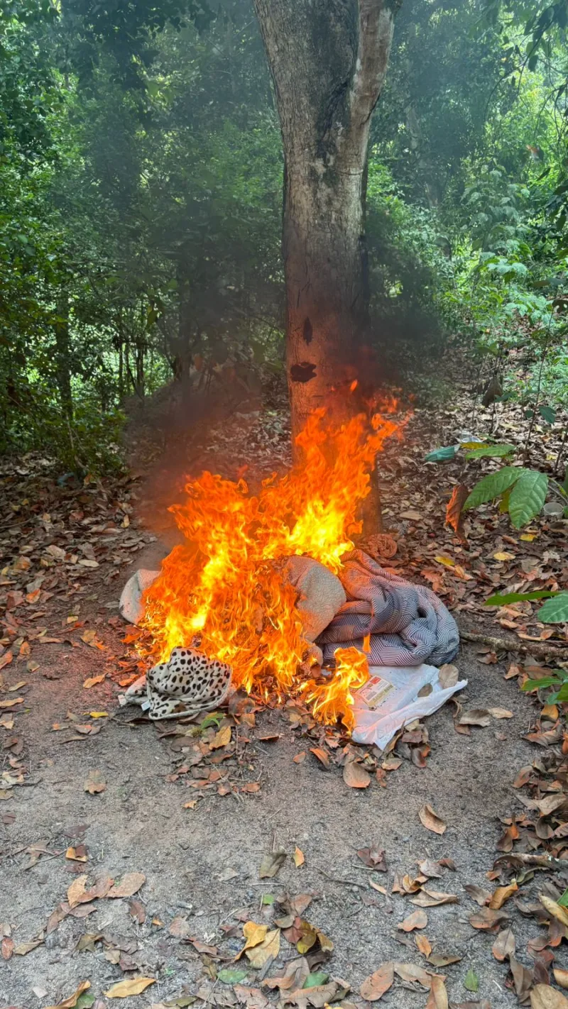 Polícia Civil encontra acampamento possivelmente utilizado por fugitivo do Conjunto Penal de Eunápolis