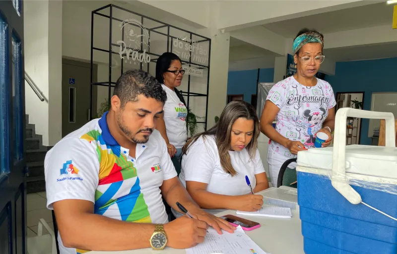 Mutirão de vacinação contra a Influenza em Prado protege população contra a gripe