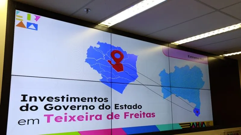 Governador Jerônimo Rodrigues e prefeito de Teixeira de Freitas se reúnem para discutir avanços e investimentos no município