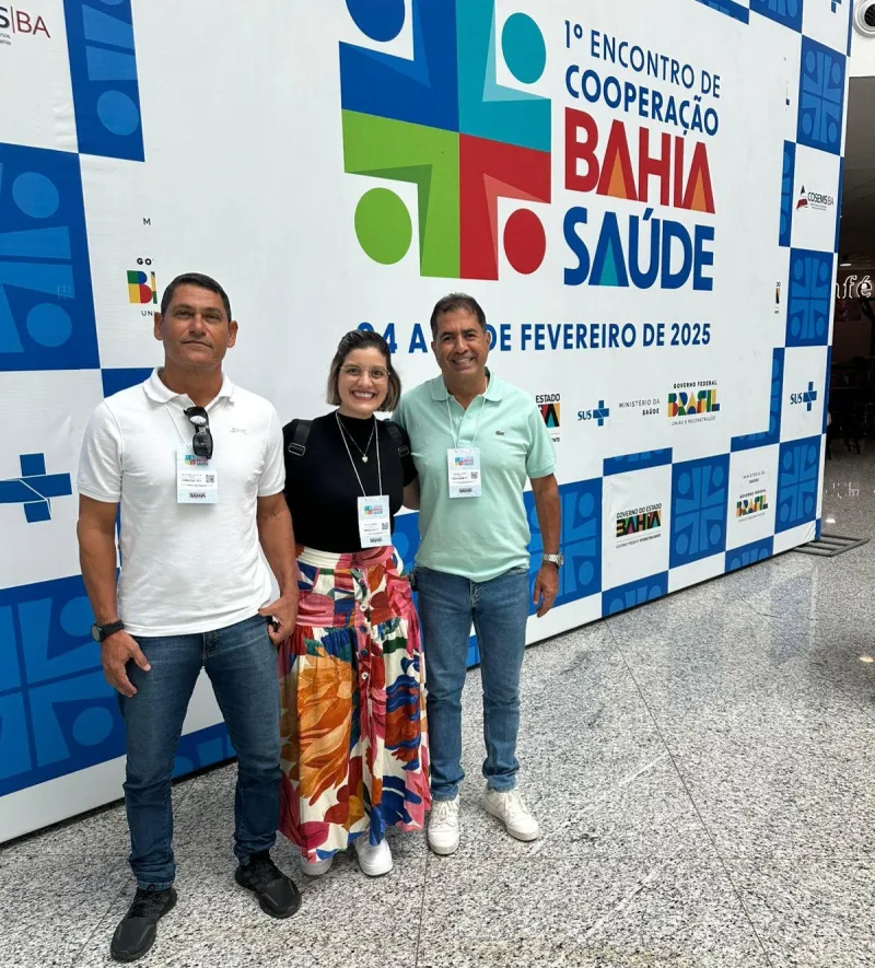 Mucuri marca presença no 1º Encontro de Cooperação Bahia Saúde, em Salvador