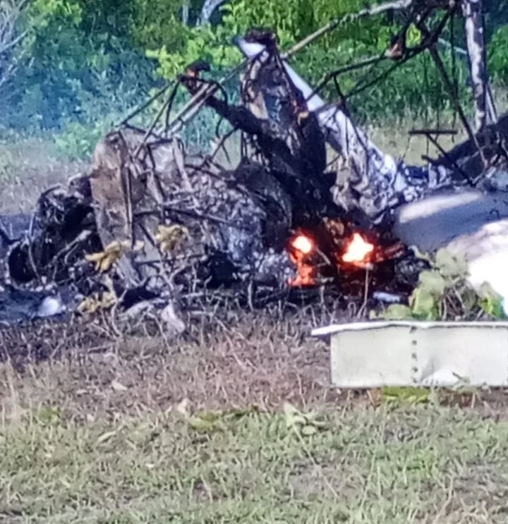 Mais um avião cai em Prado 20 dias depois de outro avião ter caído no município, uma pessoa morreu e outra foi socorrida