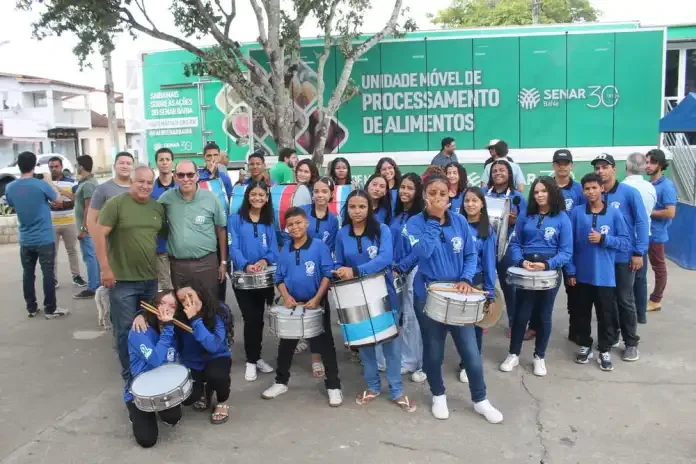 Oportunidade de aprendizado! Carreta-Escola do Senar chega a Medeiros Neto com apoio da Usina Santa Maria