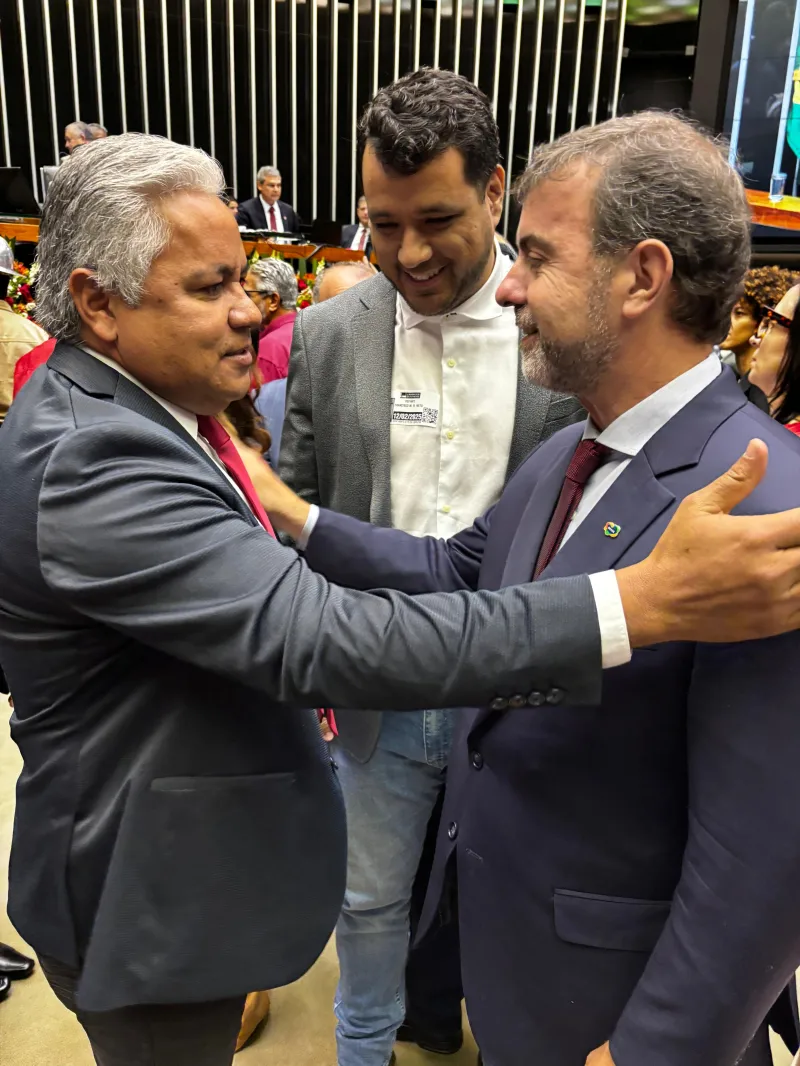 Prefeito Zico de Baiato participa de solenidade em Brasília em homenagem aos 45 anos do Partido dos Trabalhadores (PT)