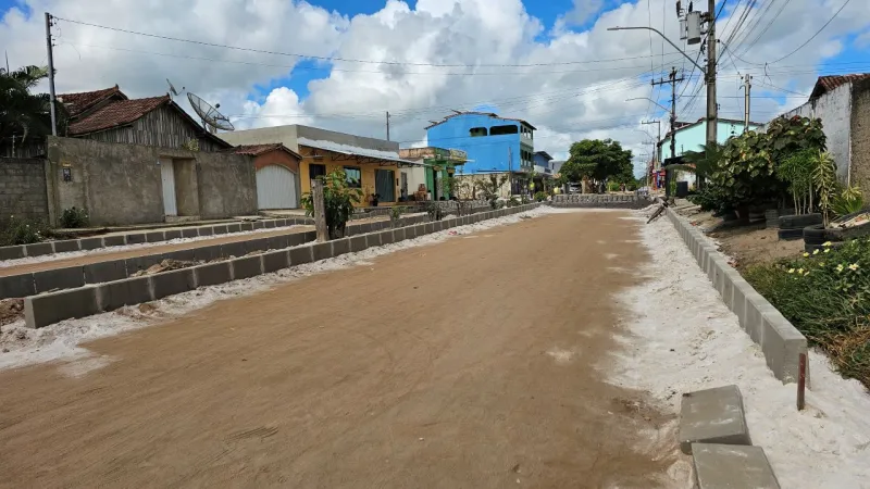 Prefeitura dá início à pavimentação da Avenida Rio Mucuri no bairro Triângulo Leal em Itabatã