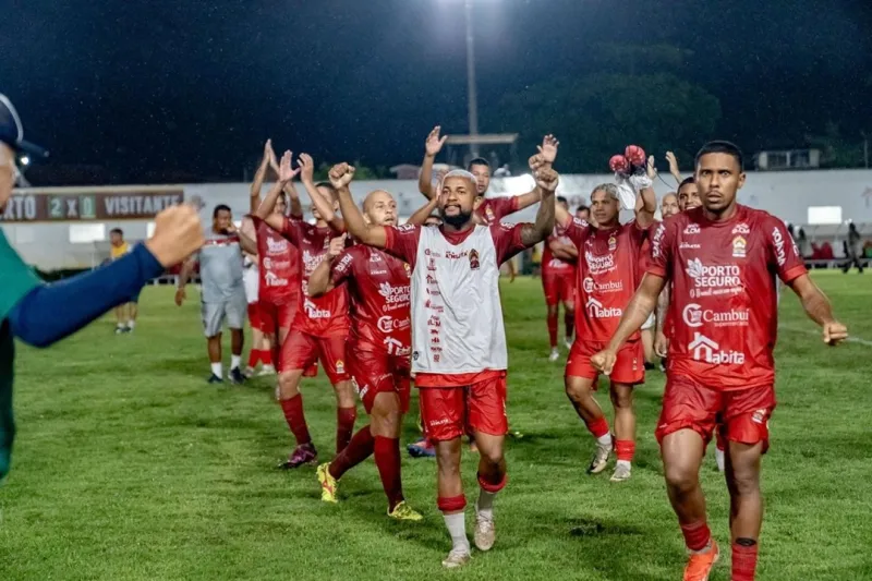 Porto Seguro comemora vaga na Série D do Brasileiráo 