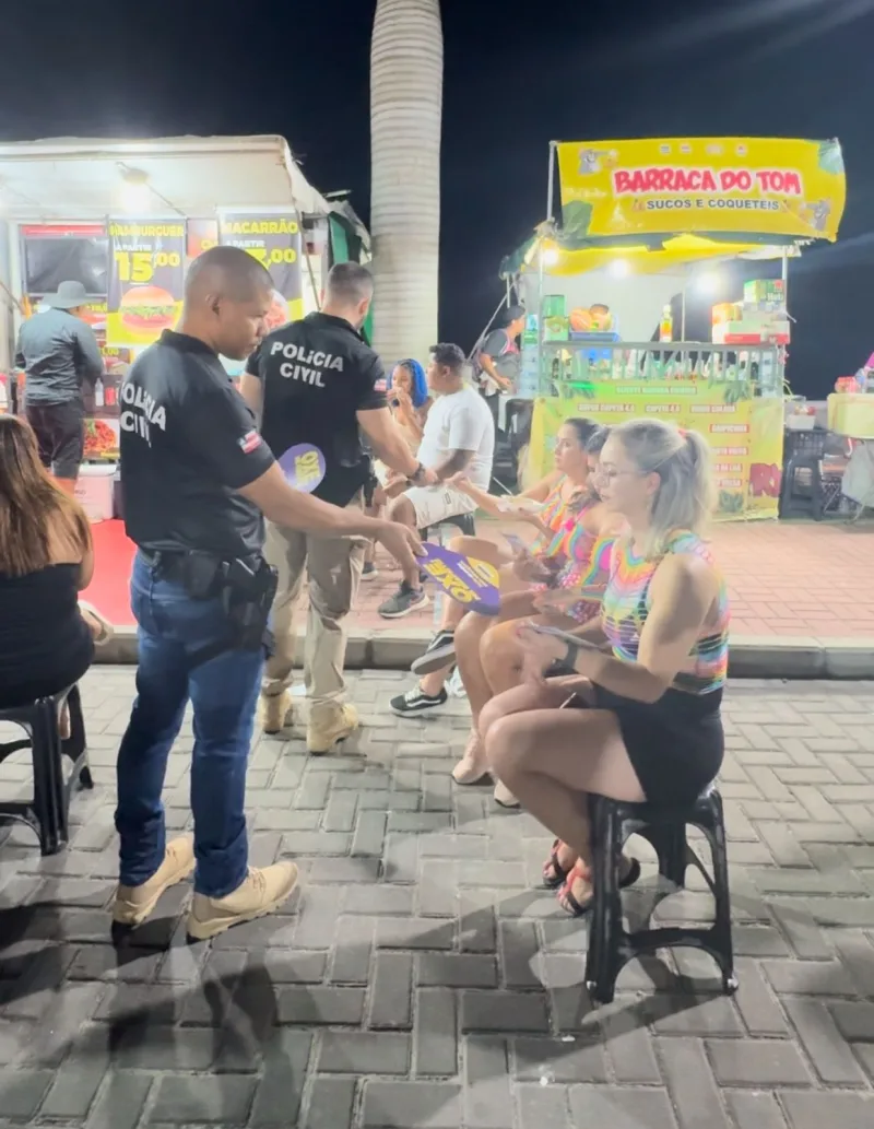 Polícia Civil reforça a segurança no Carnaval da Costa do Descobrimento