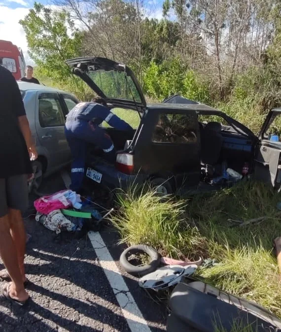 Uma pessoa morre e outra fica ferida em acidente  na BA-489 que liga Prado a Itamaraju 