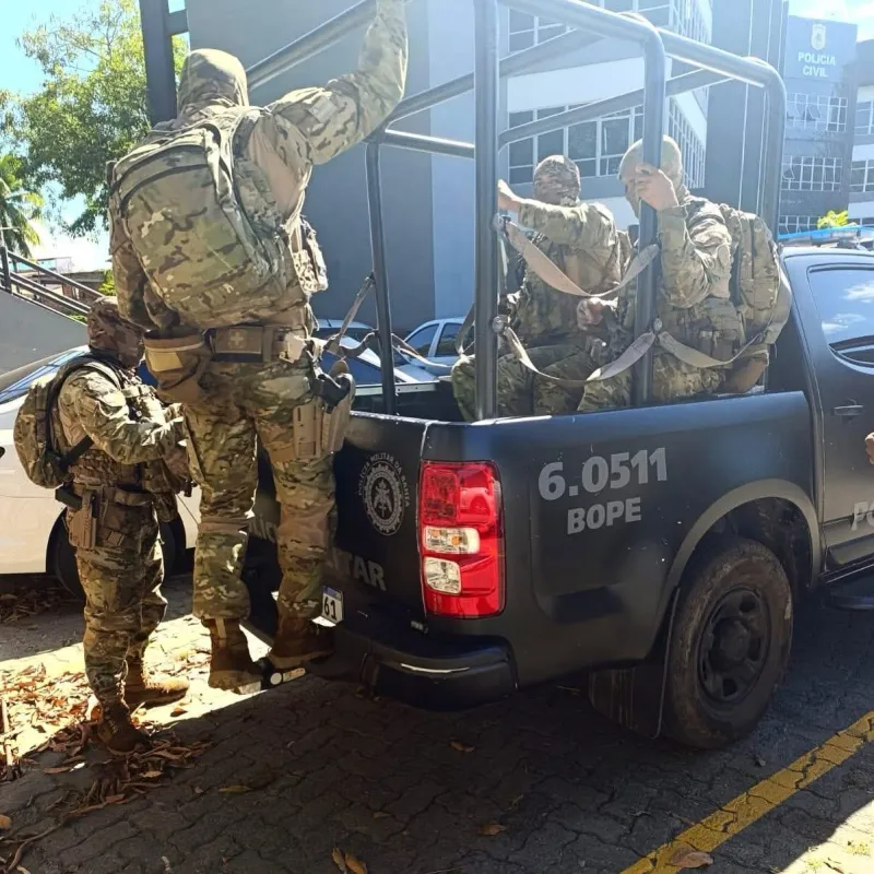 Cinco  suspeitos tombam em confronto com o BOPE  em Salvador 