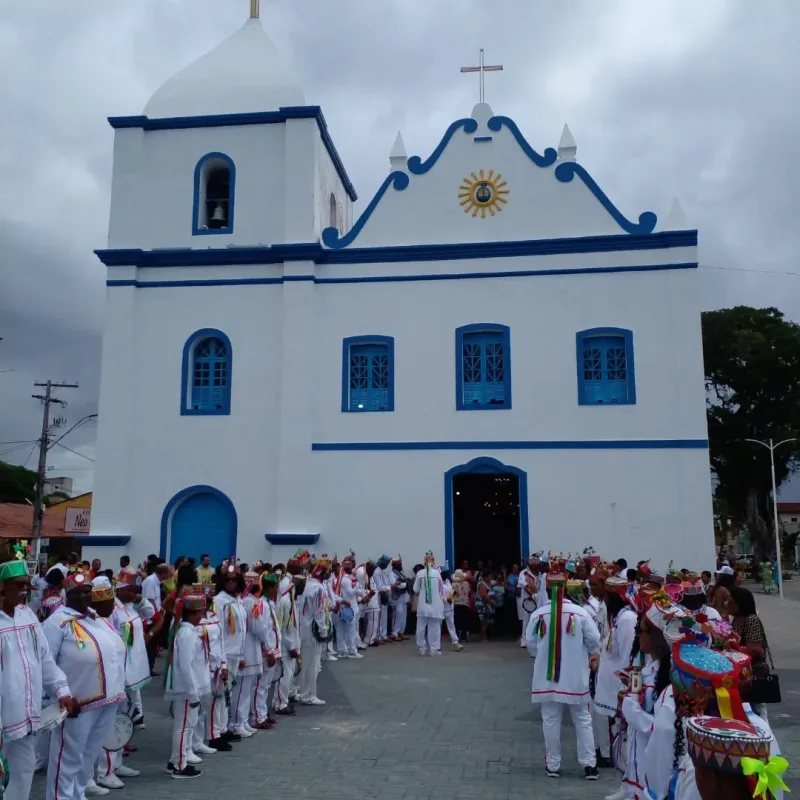 Prado -Prefeito Gilvan participa de missa em honra a São Benedito e reforça valorização da cultura local