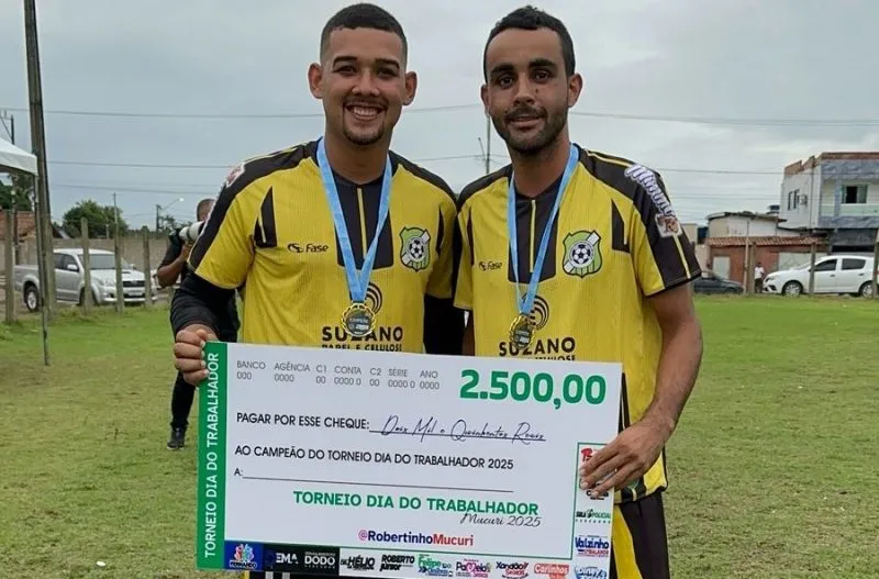 Mucuri: Nova Brasília conquista o “Torneio do Trabalhador” numa final emocionante na Arena Triângulo Leal em Itabatã