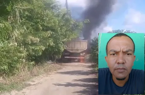 Caminhoneiro Morre Eletrocutado Após Encostar Guindauto em Fio de Alta Tensão em Itabela