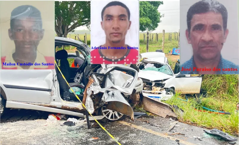 Grave acidente na BA-290 deixa três mortos e três feridos em colisão frontal em Teixeira de Freitas Grave acidente na BA-290 deixa três mortos e três feridos em colisão frontal em Teixeira de Freitas