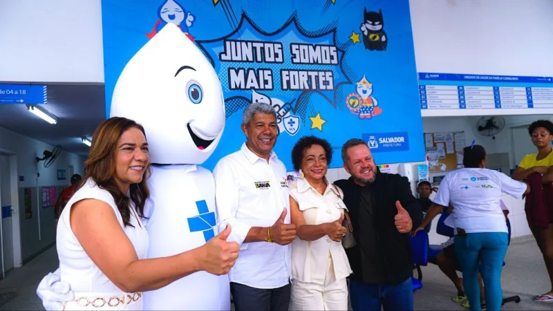 Bahia intensifica mobilização contra gripe com Dia D de imunização neste sábado (10)