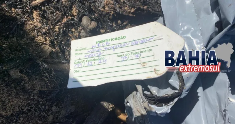 Mistério : Caixão vazio é encontrado em canavial na zona rural de Medeiros Neto