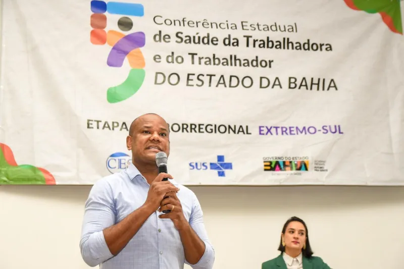 Teixeira de Freitas sedia etapa macrorregional da 5ª Conferência Estadual de Saúde da Trabalhadora e do Trabalhador