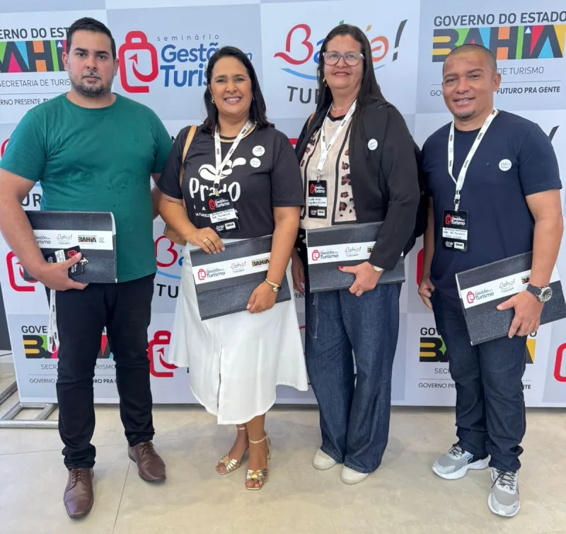 Diretor de Turismo de Nova Viçosa participa de seminário sobre Gestão em Turismo em Feira de Santana