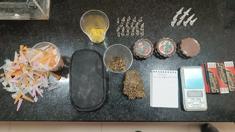 Homem é preso em Itapebi por tráfico de drogas, jogos de azar e corrupção ativa