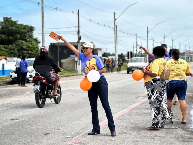 Prefeitura do Prado realiza caminhada do Maio Laranja e reforça combate à exploração sexual de crianças e adolescentes