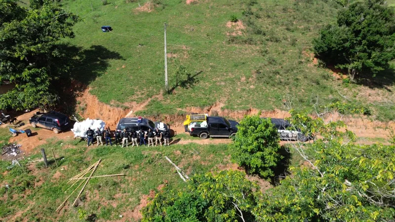 Droga avaliada em mais de 2 milhoes é apreendida pela Polícia Civil na Operação Amordaçar  em Itamaraju