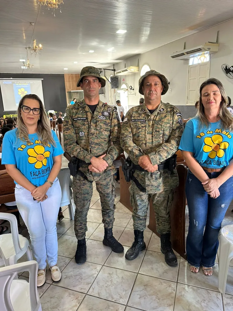 Nova Viçosa promove campanha contra abuso infantil durante o Maio Laranja em escolas do município