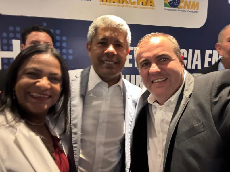 Prefeito Tonzinho participa da XXVI Marcha dos Prefeitos em Brasília e garante importantes conquistas para Lajedão