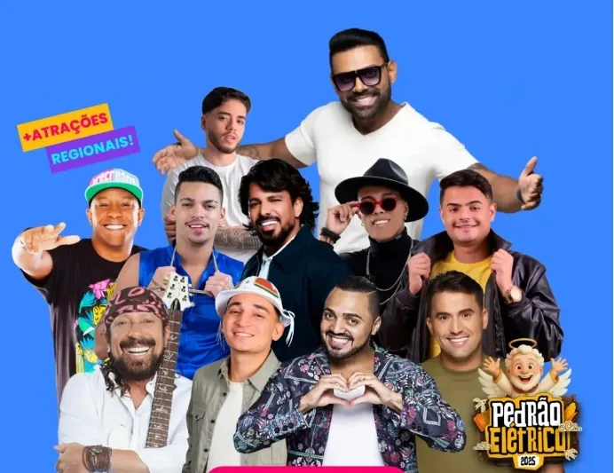 Teixeira de Freitas se prepara para o Pedrão Elétrico 2025 com grandes atrações e dois dias de folia