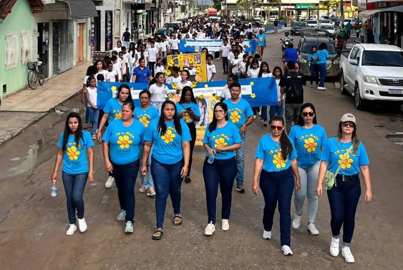 Maio Laranja: Nova Viçosa realiza caminhada contra a exploração sexual de crianças e adolescentes