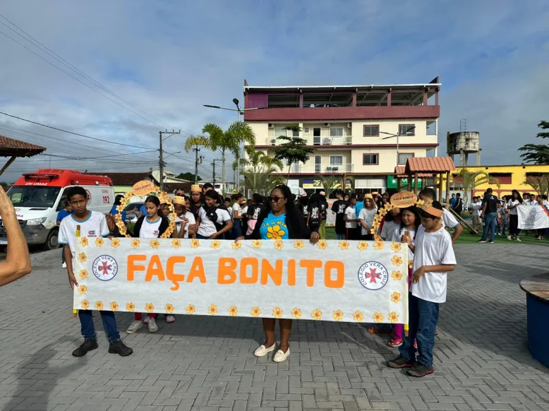 Maio Laranja: Nova Viçosa realiza caminhada contra a exploração sexual de crianças e adolescentes