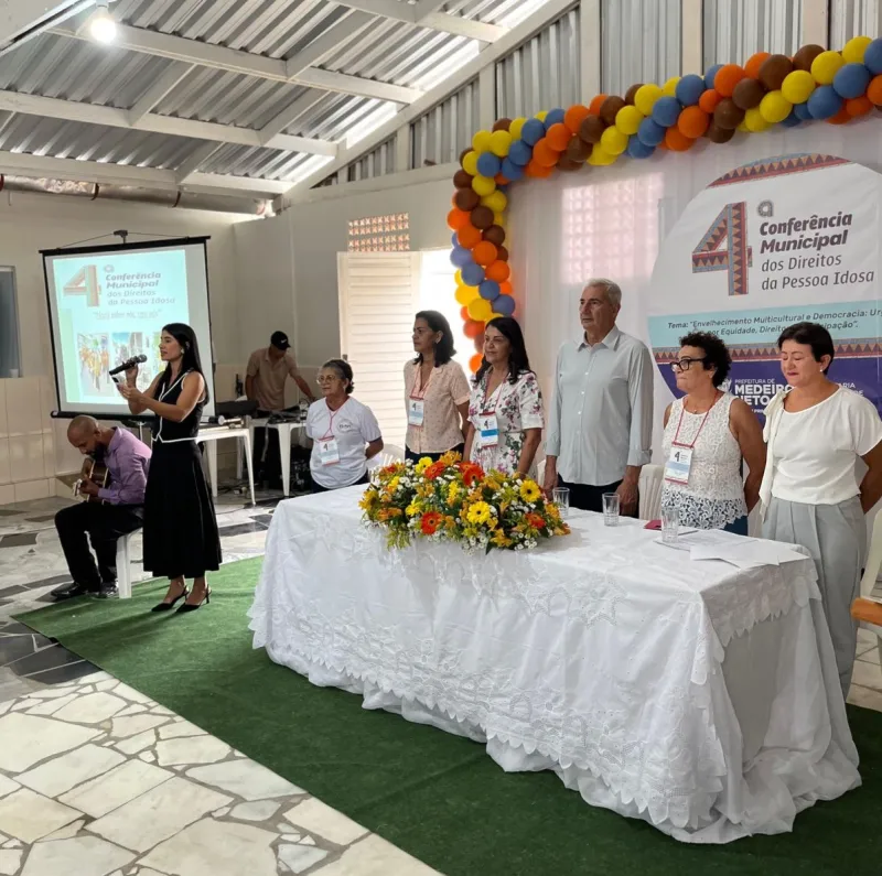 Assistência Social e Conselho do Idoso de Medeiros Neto realizam a 4ª Conferência Municipal da Pessoa Idosa 