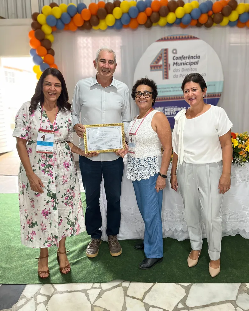 Assistência Social e Conselho do Idoso de Medeiros Neto realizam a 4ª Conferência Municipal da Pessoa Idosa 