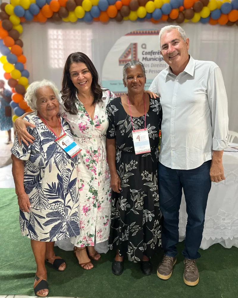 Assistência Social e Conselho do Idoso de Medeiros Neto realizam a 4ª Conferência Municipal da Pessoa Idosa 