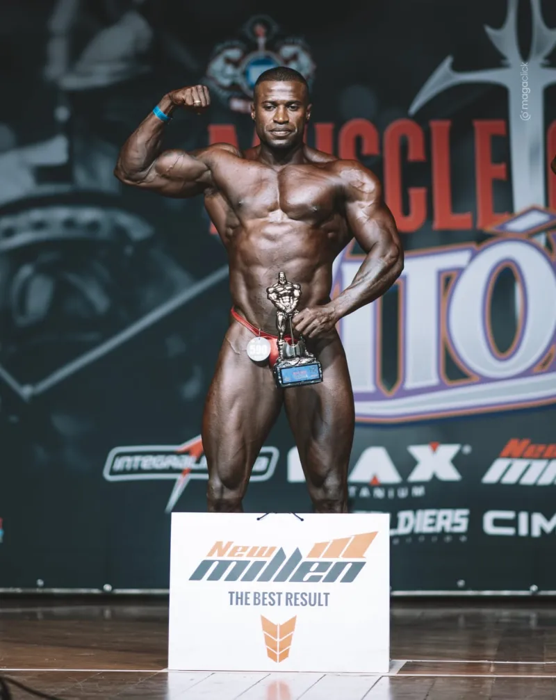 Atleta de Nova Viçosa- BA, participa do MUSCLE CONTEST Vitória ES 2025