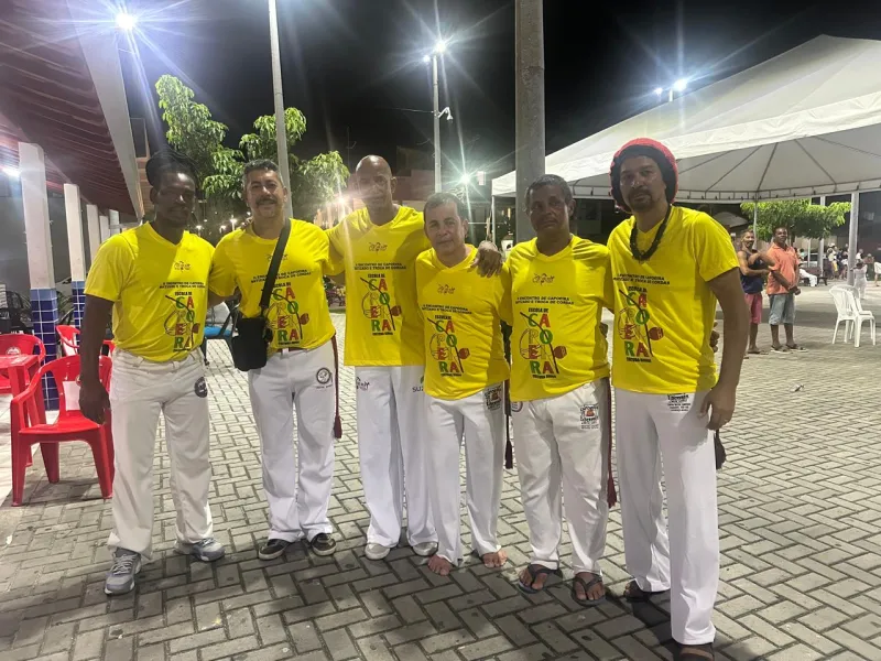 Caravelas recebe o 2º Encontro Nacional de Capoeira com grande participação de mestres e praticantes