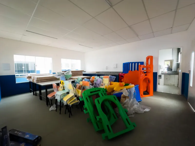 Prefeitura do Prado se prepara para entregar nova creche em São Francisco
