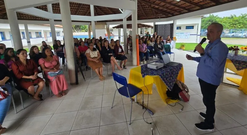 Mais de 200 profissionais participam da 2ª etapa de formação em educação infantil em Mucuri