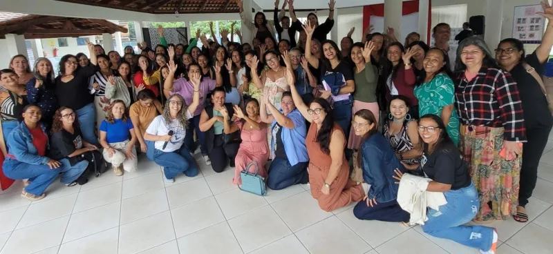 Mais de 200 profissionais participam da 2ª etapa de formação em educação infantil em Mucuri