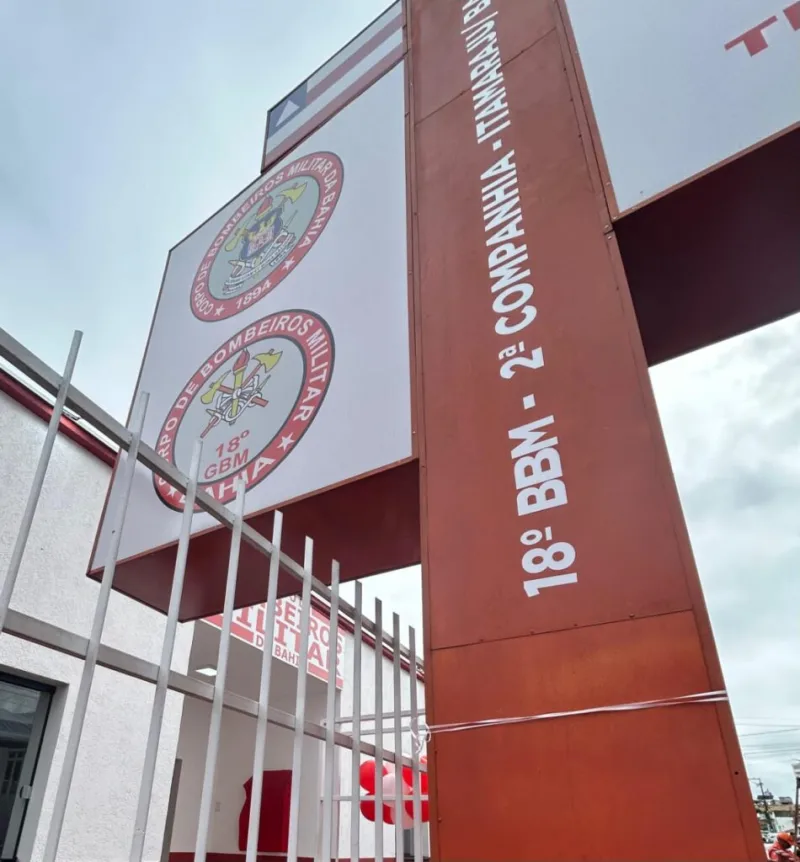 Novo Pelotão do 18º BBM é inaugurado pelo Corpo de Bombeiros em Itamaraju