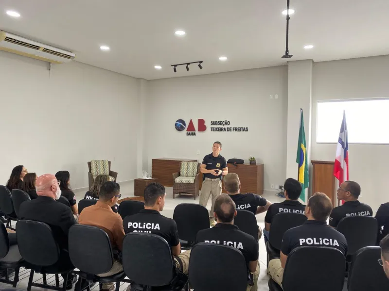 Delegado-Geral da Polícia Civil da Bahia visita a 8ª COORPIN e apresenta diretrizes para fortalecer a Polícia Judiciária
