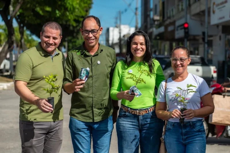 Prefeitura de Teixeira de Freitas inicia Mês do Meio Ambiente com drive thru de mudas nativas da Mata Atlântica; confira programação