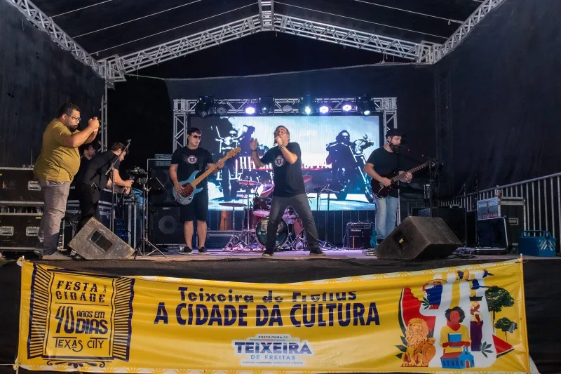  Festival Texas Fera celebra os 40 anos de Teixeira de Freitas com esporte, cultura e Rock N’ Roll