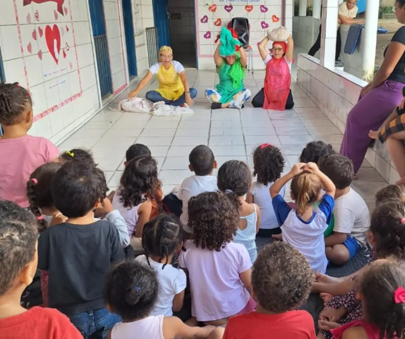 Semana do Brincar reforça a importância da infância em Teixeira de Freitas